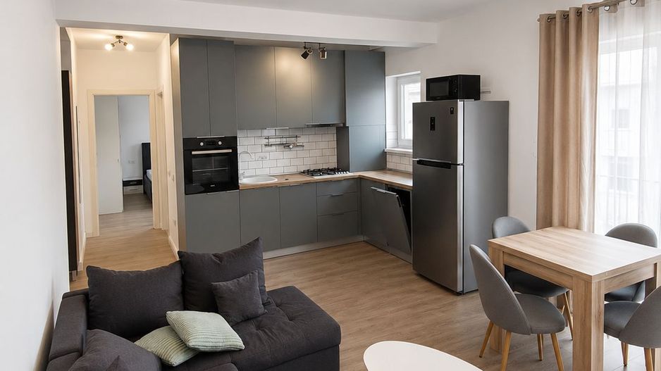 Apartament modern cu 2 camere decomandate, situat în Dumbrăvița - Poză 2