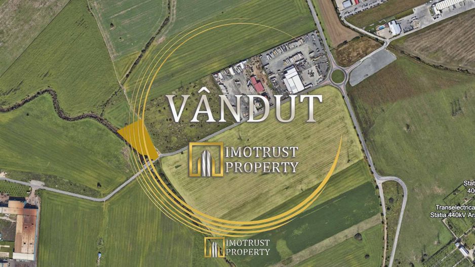 Teren de vanzare Arad – Potential industrial ridicat- 4981 mp - Poză 1