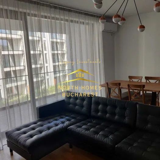 Apartament 3 camere- Baneasa cu 2 Locuri de PARCARE , la PRIMA INCHIRIERE! - Poză 4