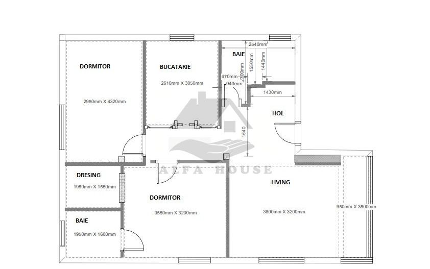 Oportunitate - Apartament cu trei camere in vila, zona Tractorul 70 mp - Poză 20