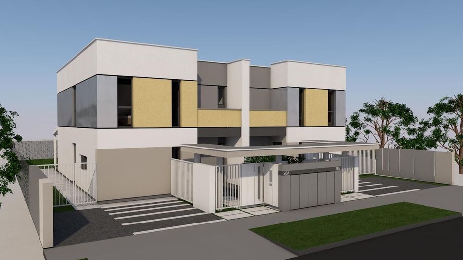 Duplex nou cu 4 camere, la stadiul de proiect-219.900€ Moșnița Nouă - Poză 3