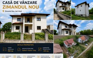 Casa de vanzare Zimandu Nou - Poză 1