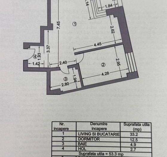 Apartament 2 camere modern – Pitești, zona centrală - Poză 19