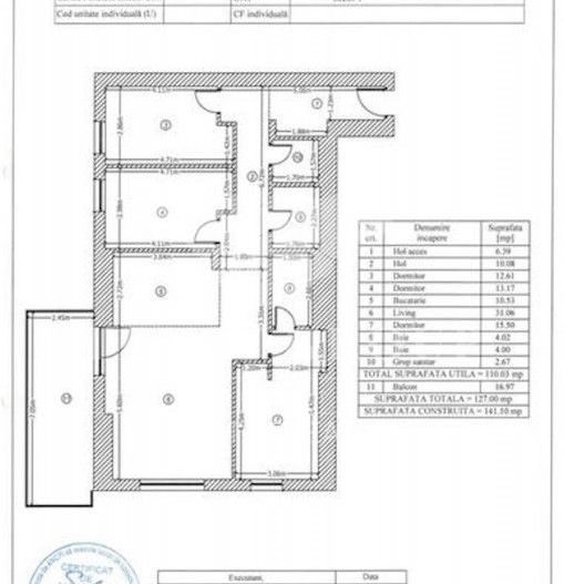Herastrau | 4 camere | 127mp | Loc de parcare - Poză 18