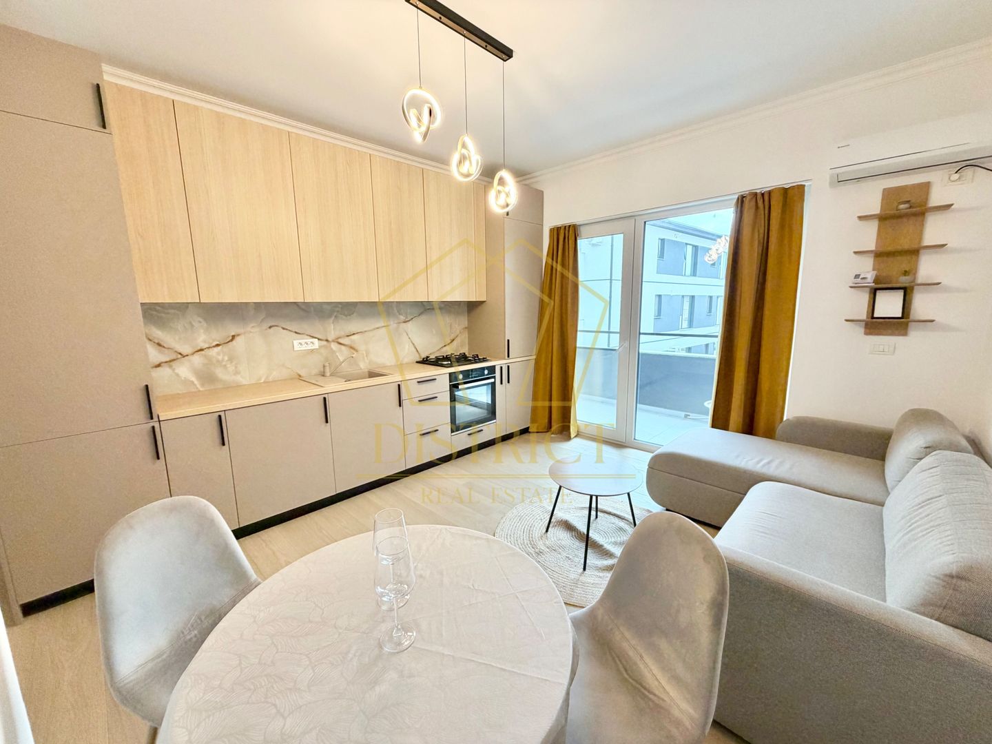 Apartament cu 2 camere mobilat la etajul 2 in Giroc, zona planetelor la asfalt. - Poză 3