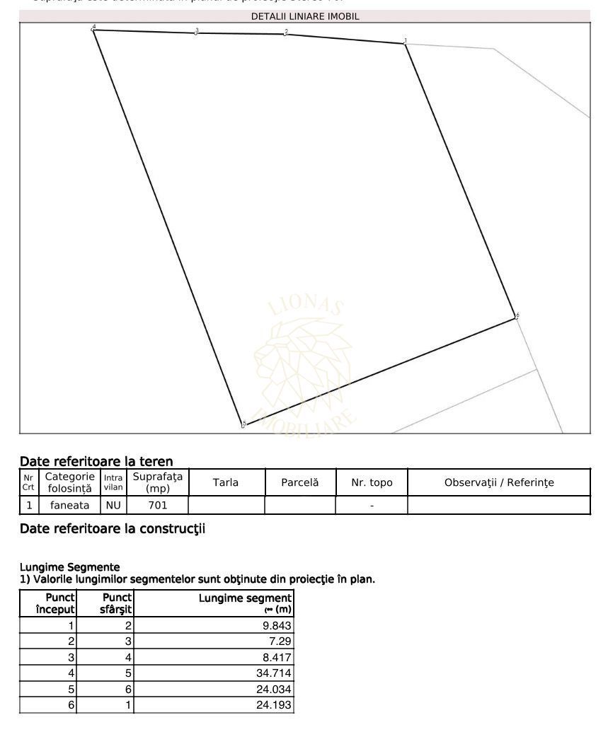 Teren 701 mp-ideal investitie, cabana, gradina-Slatinita - Poză 2