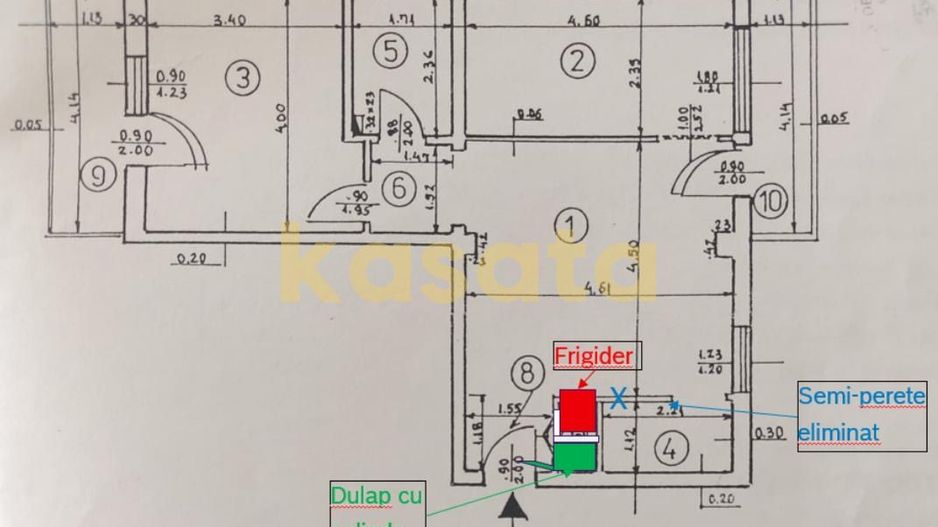 Apartament 3 camere | Aviației - Poză 11