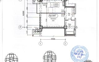 Newton House Grădina Botanică | 44,65 m² | Etaj 8 | Dormitor separat - Poză 2