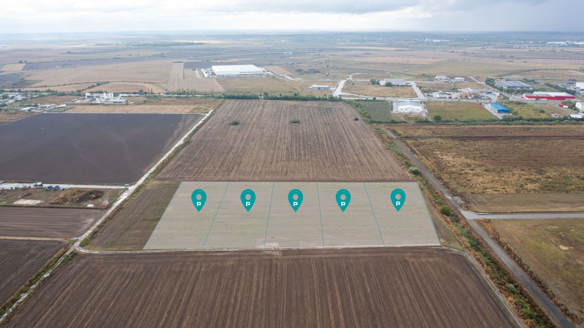 Teren Industrial Zona Șagului- 30eur mp - Poză 5