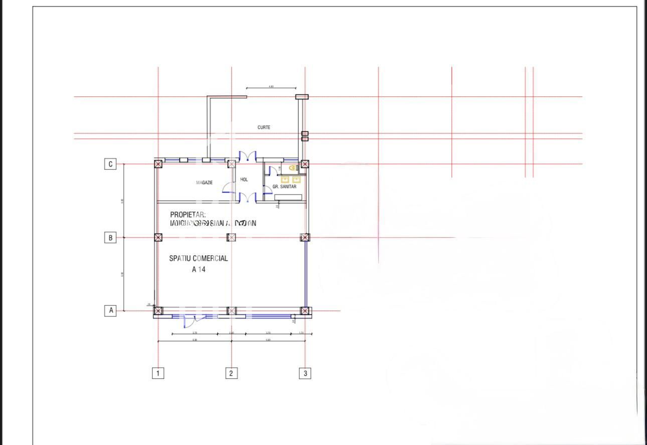 Spațiu comercial de închiriat – 140 m² utili, stradal, trafic intens - Poză 3