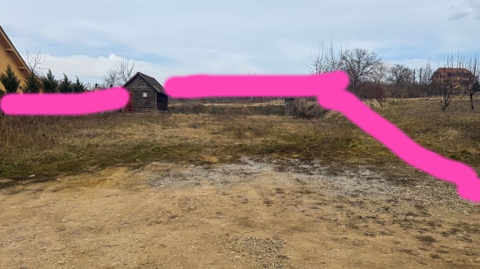 Teren Paleu 681 MP, preț 43.000€ vedere panoramică spre lac - Poză 2