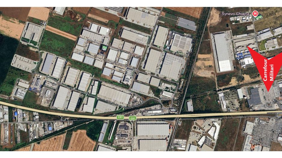 Teren Intravilan 13848 mp deschidere la A1 zona Carrefour Militari - Poză 1