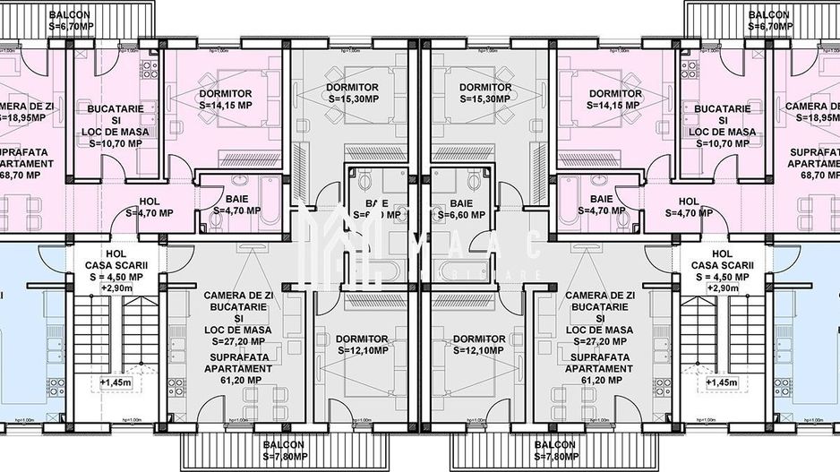 Apartament 3 Camere cu Grădină Privată – Ansamblu Nou - Poză 7