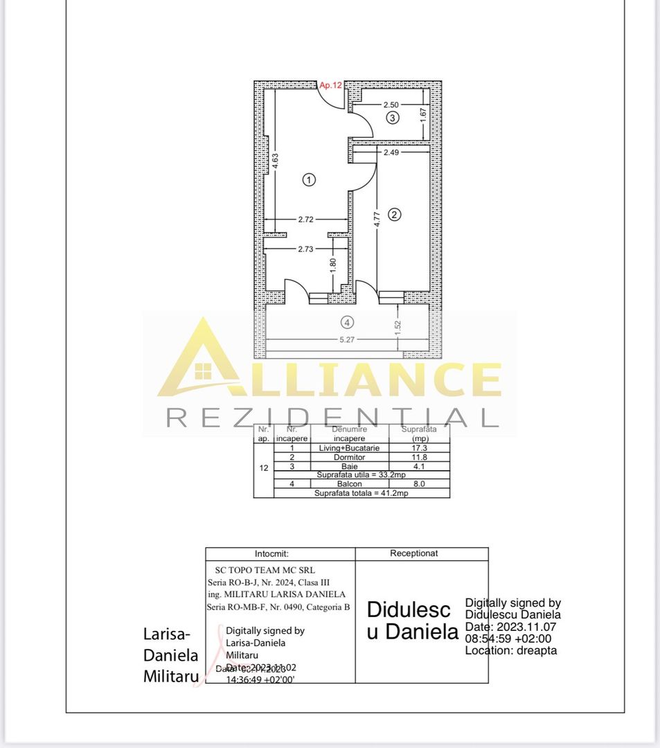 Studio /mobilat și utilat /parcare inclusa/metrou Berceni 15min - Poză 11