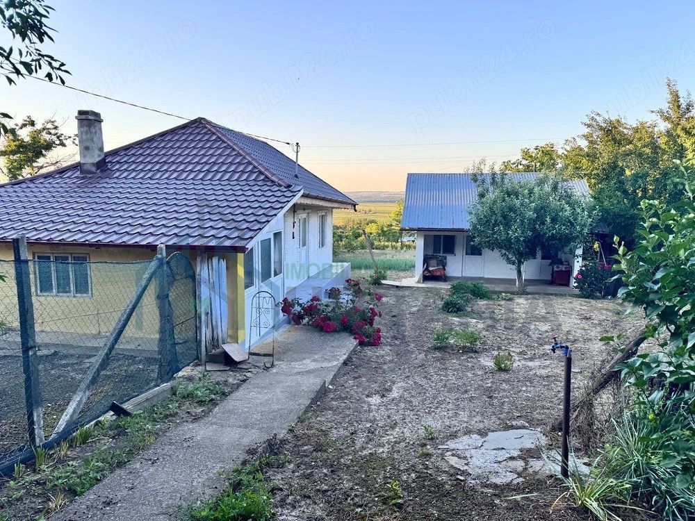Casă de vânzare în Scoposeni, com. Gorban – 2700 mp teren, 3 construcții, livadă de nuci - Poză 2