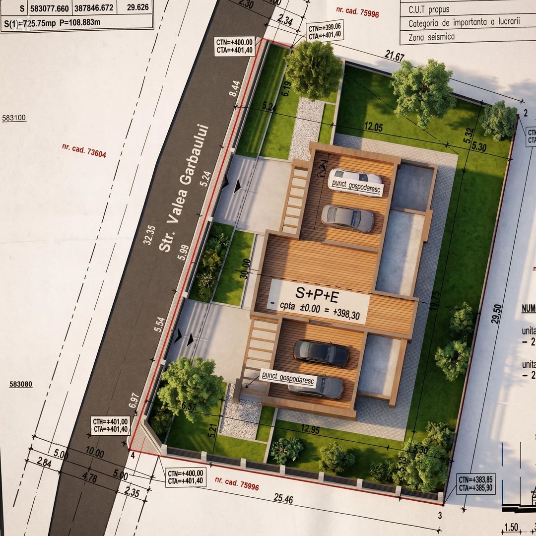 Duplex modern,160 mp utili, Teren 363 mp,Terase 40 mp, Valea Garbaului - Poză 6