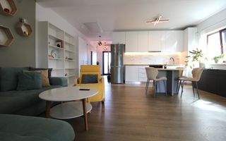Casă modernă 3 camere, mobilată complet, curte 300 mp - Poză 5