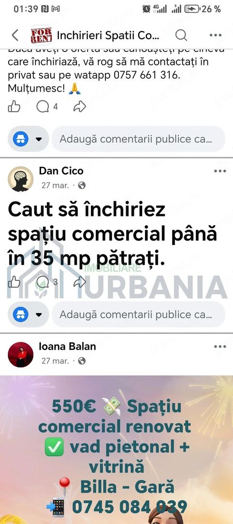 Spațiu comercial de închiriat în zona ultracentrală Tg. Cucu, Iași - Poză 4