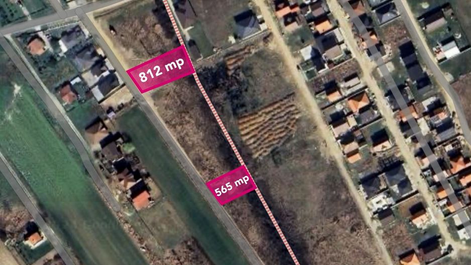 Parcela casă, 812 mp, Rontău. 42 000 E. Comision 0. - Poză 1