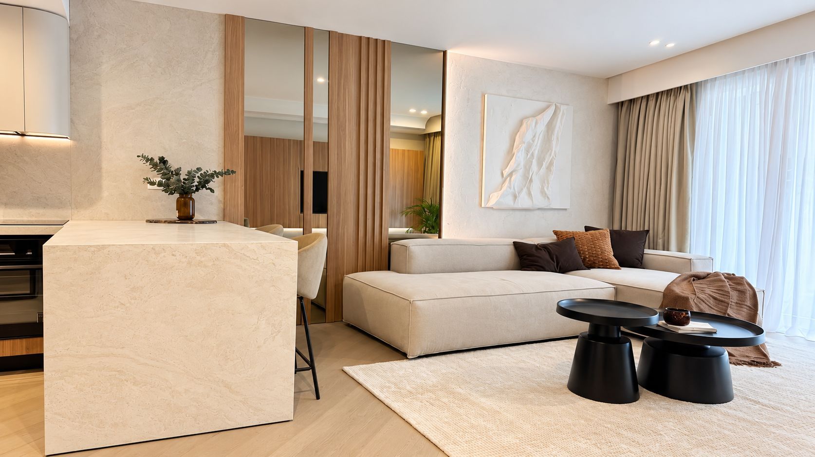 For Rent | Luxury 2-Room Apartment | 59 sqm | Cortina 126 - Poză 3