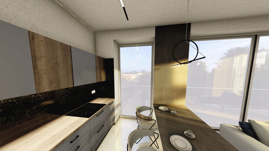 Dezvoltator vinde ap. 2 cam 52 mp Et. 5  An 2023  Comision 0% Mamaia Nord - Poză 6