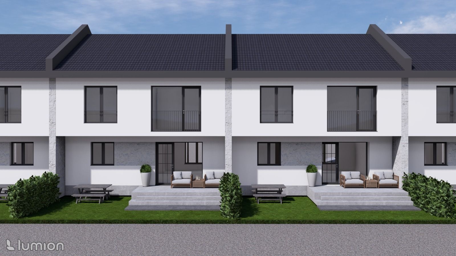 vila insir. 4cam,3bai + 1-2-3 parcari/centru Popesti Leordeni - Poză 44