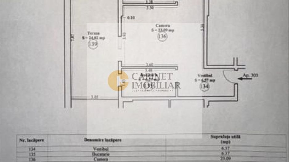 2 camere + terasa I Etaj 3/6 I Bloc 2015 I Calea Dudesti - Poză 10