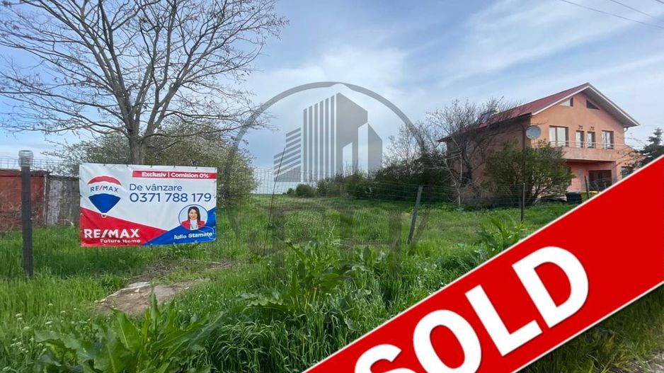 SOLD/ VANDUT Teren intravilan de vanzare Cumpana, Constanta - Poză 1