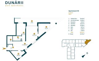Apartament 4 camere proiect nou finalizat aproape de Iulius Mall - Poză 3