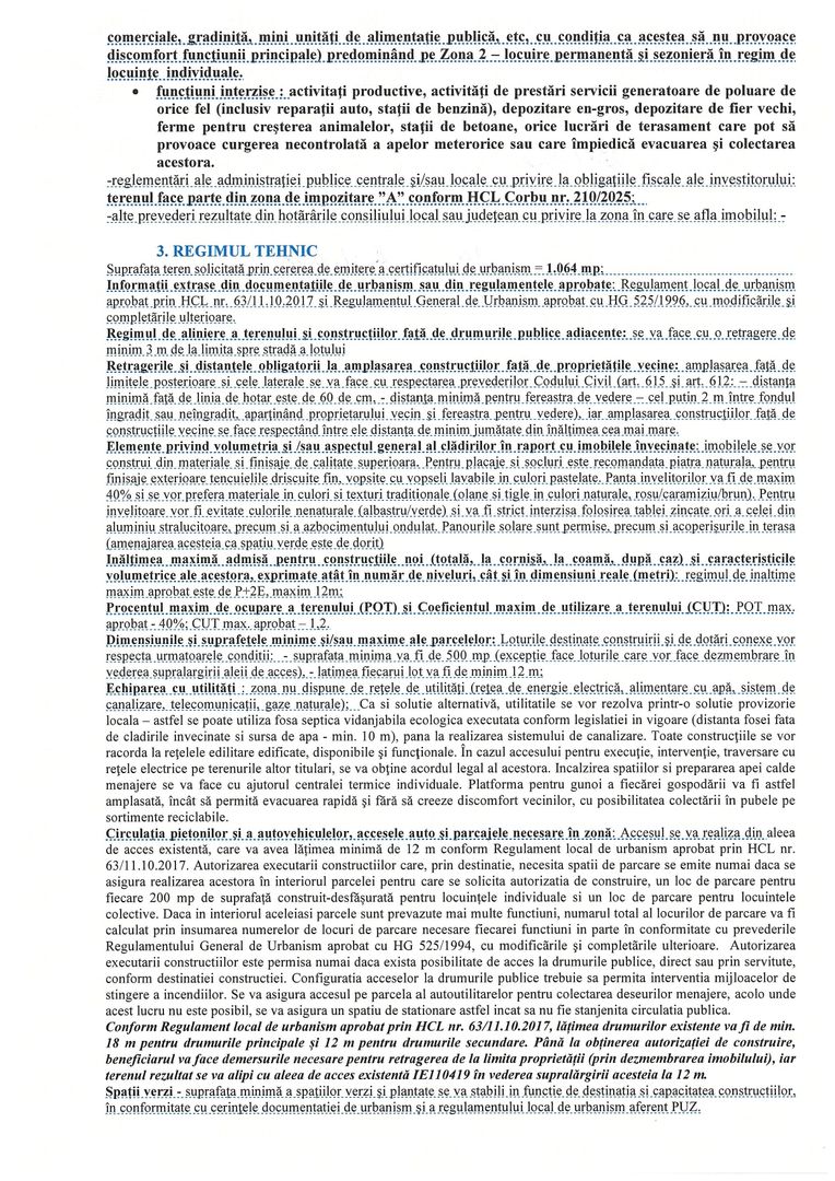 Teren Intravilan Plaja Corbu | 1.064 mp | Ideal Investiție - Poză 6