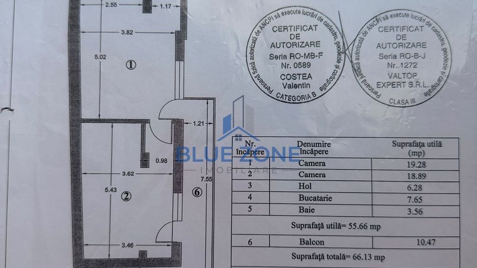 Mihai Bravu | 2 camere | Bloc 2021 | 66 mp total | 7 min metrou - Poză 10