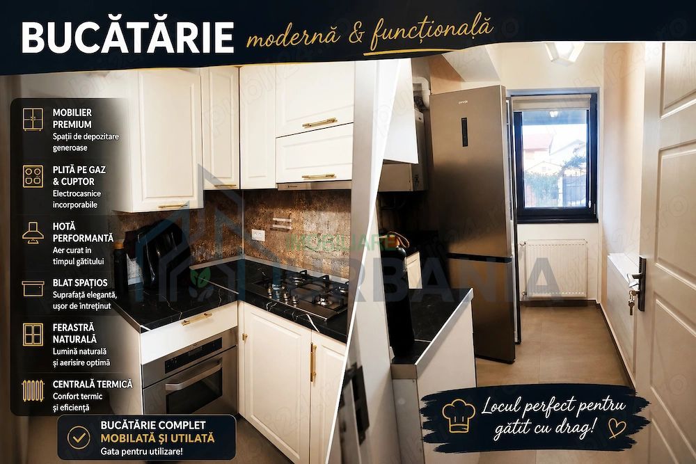 Apartament 1 cameră decomandat, 33 mp, loc parcare, complex nou 2022, zona Bd. Poitiers - Continental, Iași - Poză 1