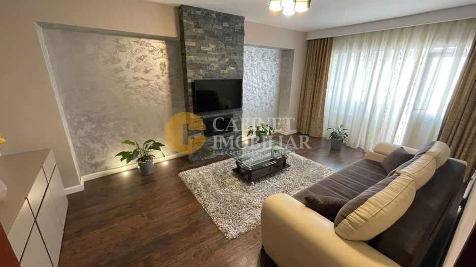 Zimbru 3 camere 81,5 mp - etaj intermediar - mobilat complet - bloc 1990 - Poză 1