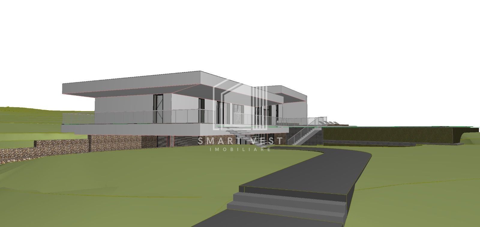 Teren de vanzare cu proiect de casa si piscina - Poză 10