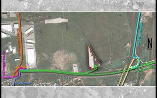 Teren 2Ha  Drumul Intre Tarlale - A2, pretabil hale + birou (Glina) - Poză 1