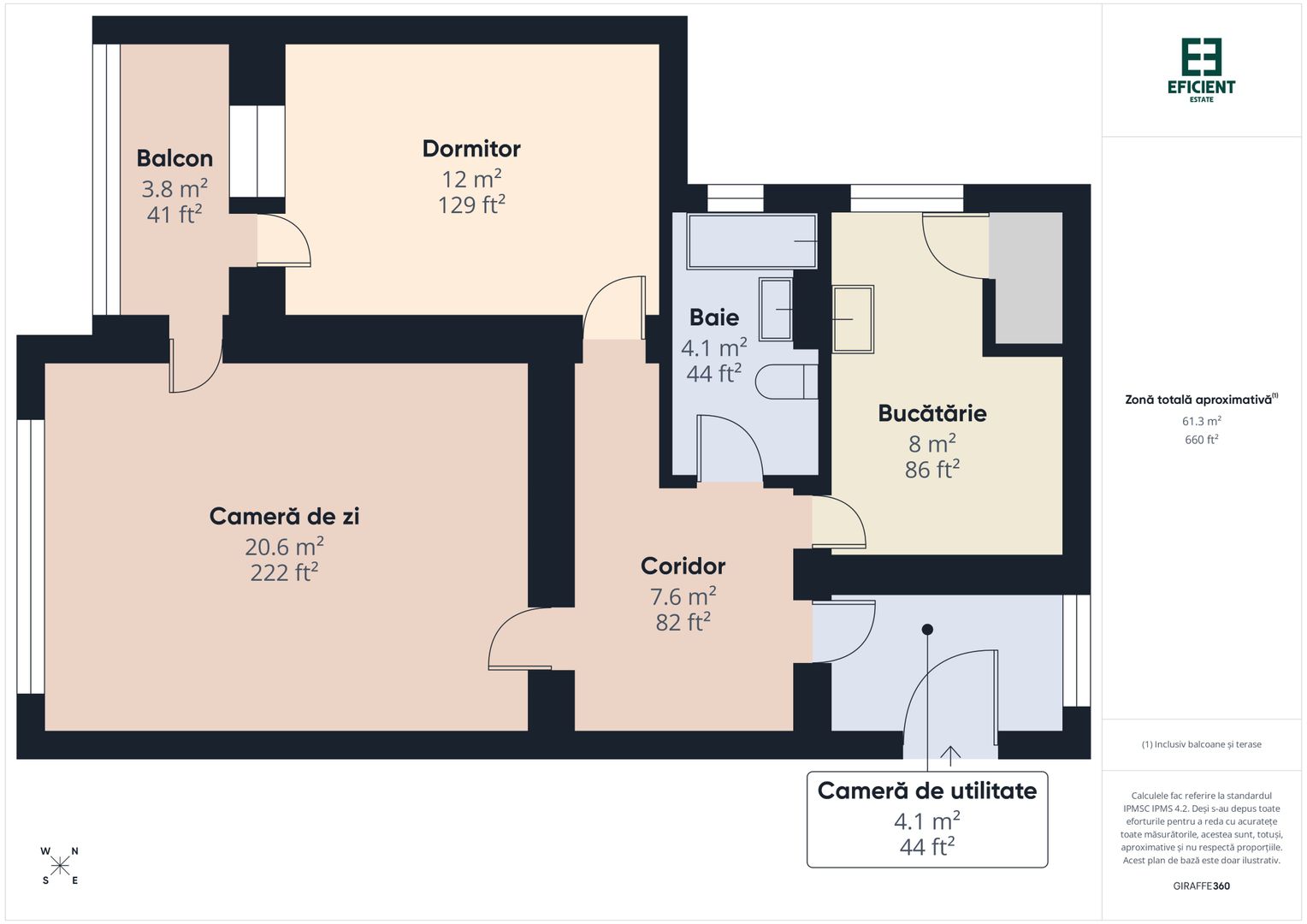 De închiriat - Apartament cu 2 camere -  Zonă Ultracentrală - Arad - Poză 7