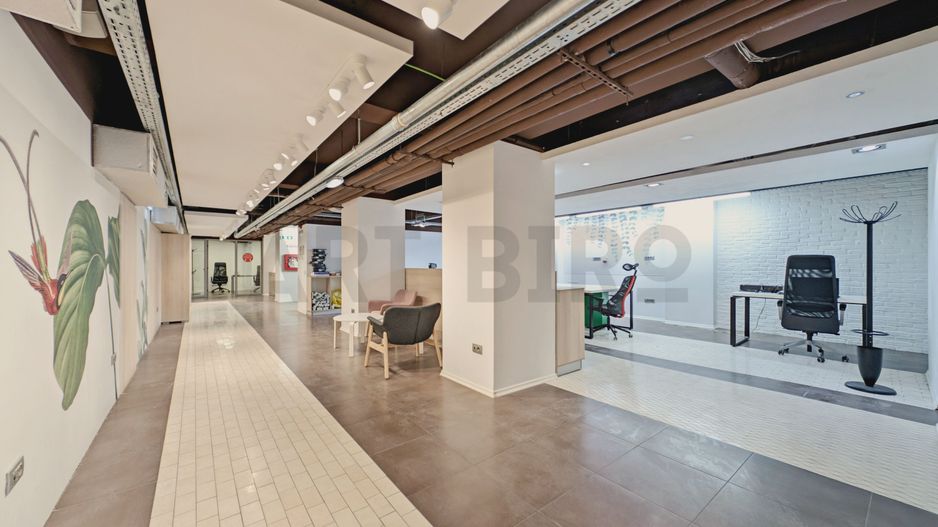 Zero comision, 450-680mp spatiu showroom Clucerului, amenajat, ISU - Poză 1