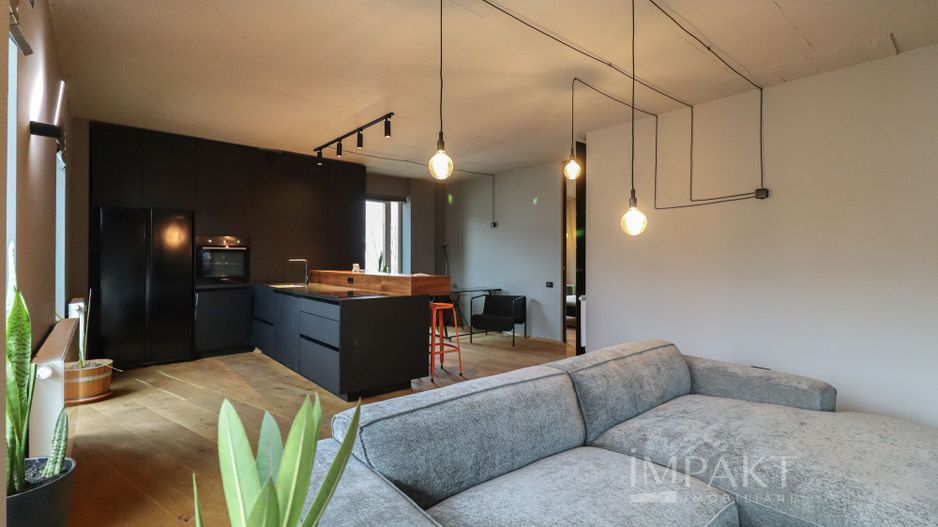 Apartament cu doua camere, stil industrial, zona Parcului Central! - Poză 3
