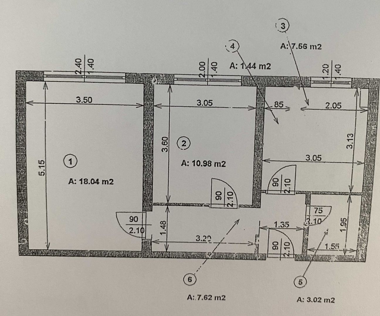 De vanzare apartament de 2 camere langa metrou 1 Decembrie, pret negociabil - Poză 6
