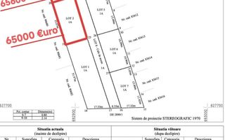 Teren intravilan în Valea Adâncă – 3 loturi, strada Văii - Poză 1