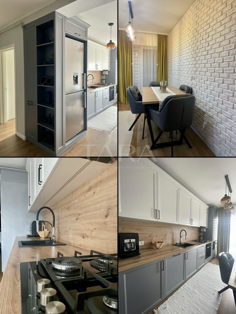 Apartament 3 camere, garaj, mobilat complet, Baciu. - Poză 2
