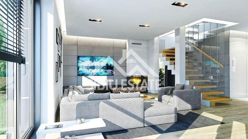 Casa individuala SIBIU, Selimbar, camere mari, 4 bai, garaj - Poză 4