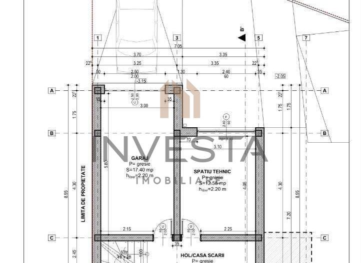 Casa tip duplex, zona strazii Campului! - Schiță 10