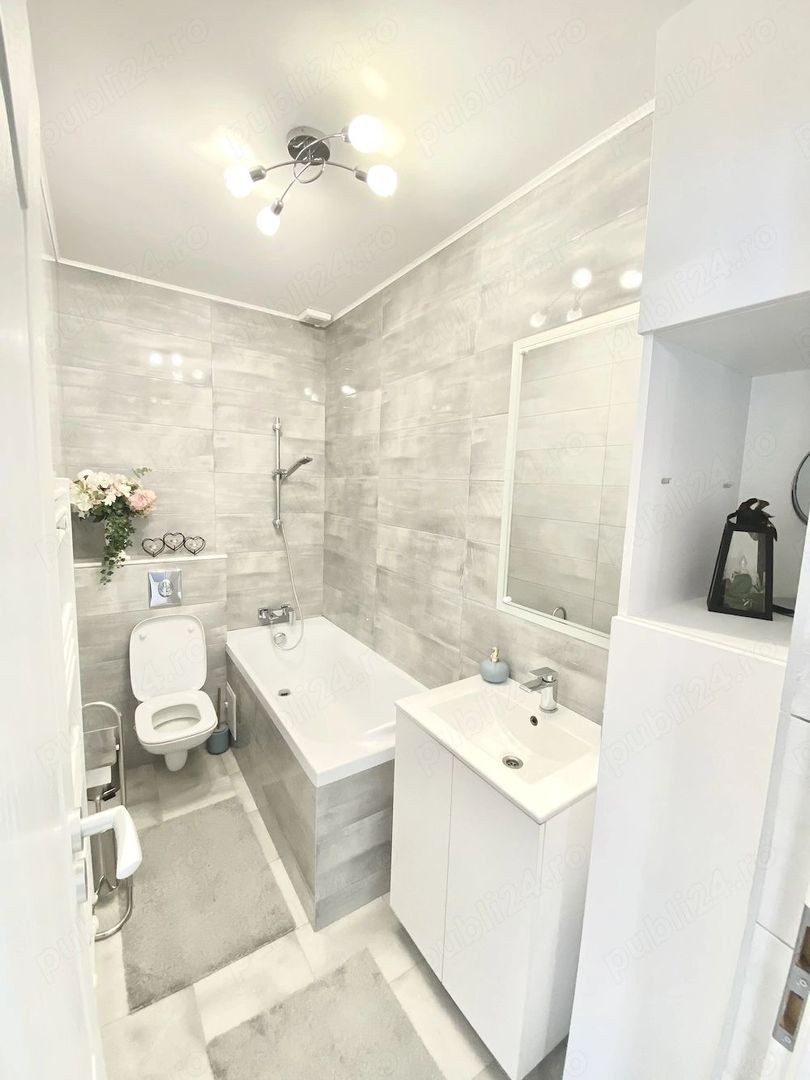 De inchiriat/vanzare apartament cu 1 cameră IC Frimu  400 E  lună/53.000 E - Poză 5