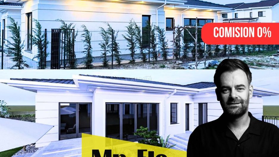 Vand Duplex pe parter 3 camere Mosnita Noua cu Canalizare Comision 0 - Poză 1