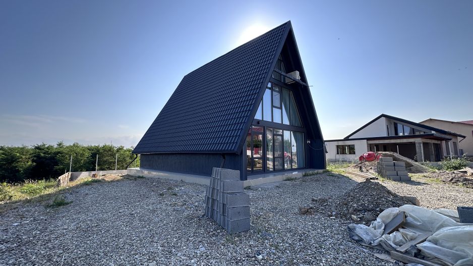 Speciala! Vanzare casa tip A-frame - Priseaca - Poză 3