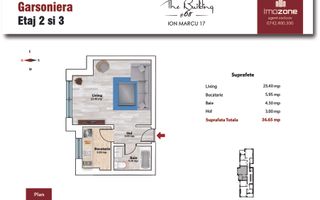 Garsoniera 37 mp utili, etaj 1/5,  Dr. Taberei - Bd Timisoara Comision 0% - Poză 1