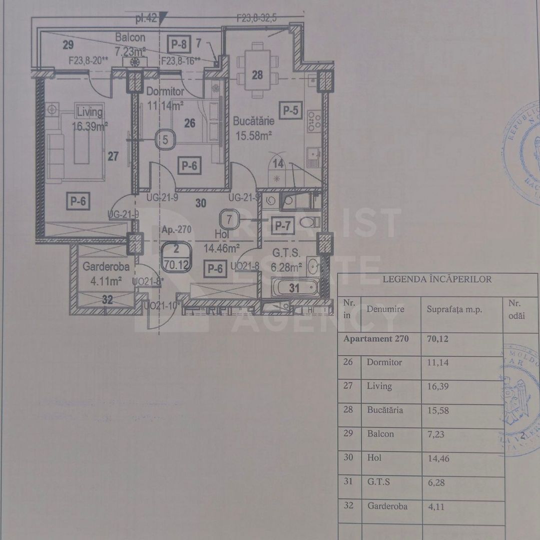 Vânzare apartament cu 2 camere, str. Tudor Vladimirescu, sect. Râșcani - Poză 2