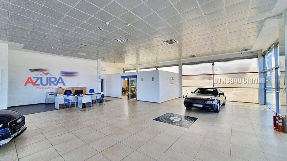 Spatiu Showroom + parcare, Stradal, DN65 Tiriac Auto Albota Pitesti - Poză 9