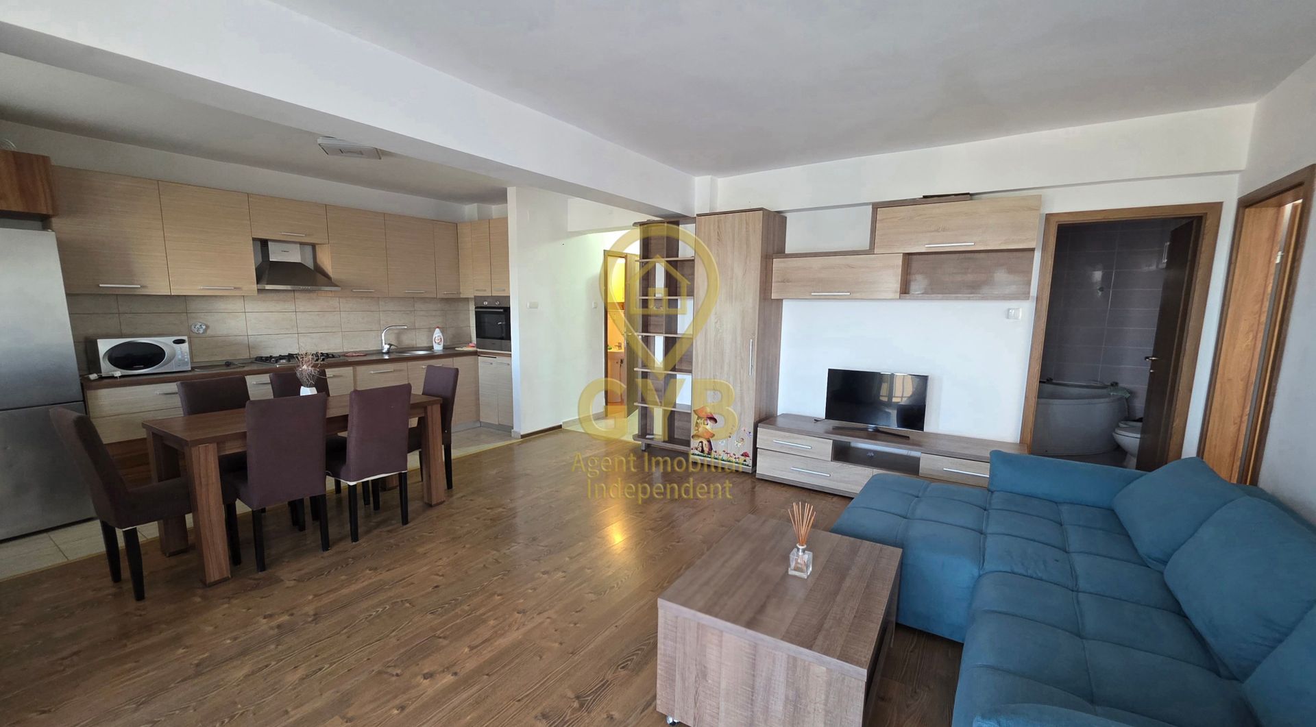 De închiriat apartament cu 3 camere în bloc nou -  Prima Nufărul - Poză 4